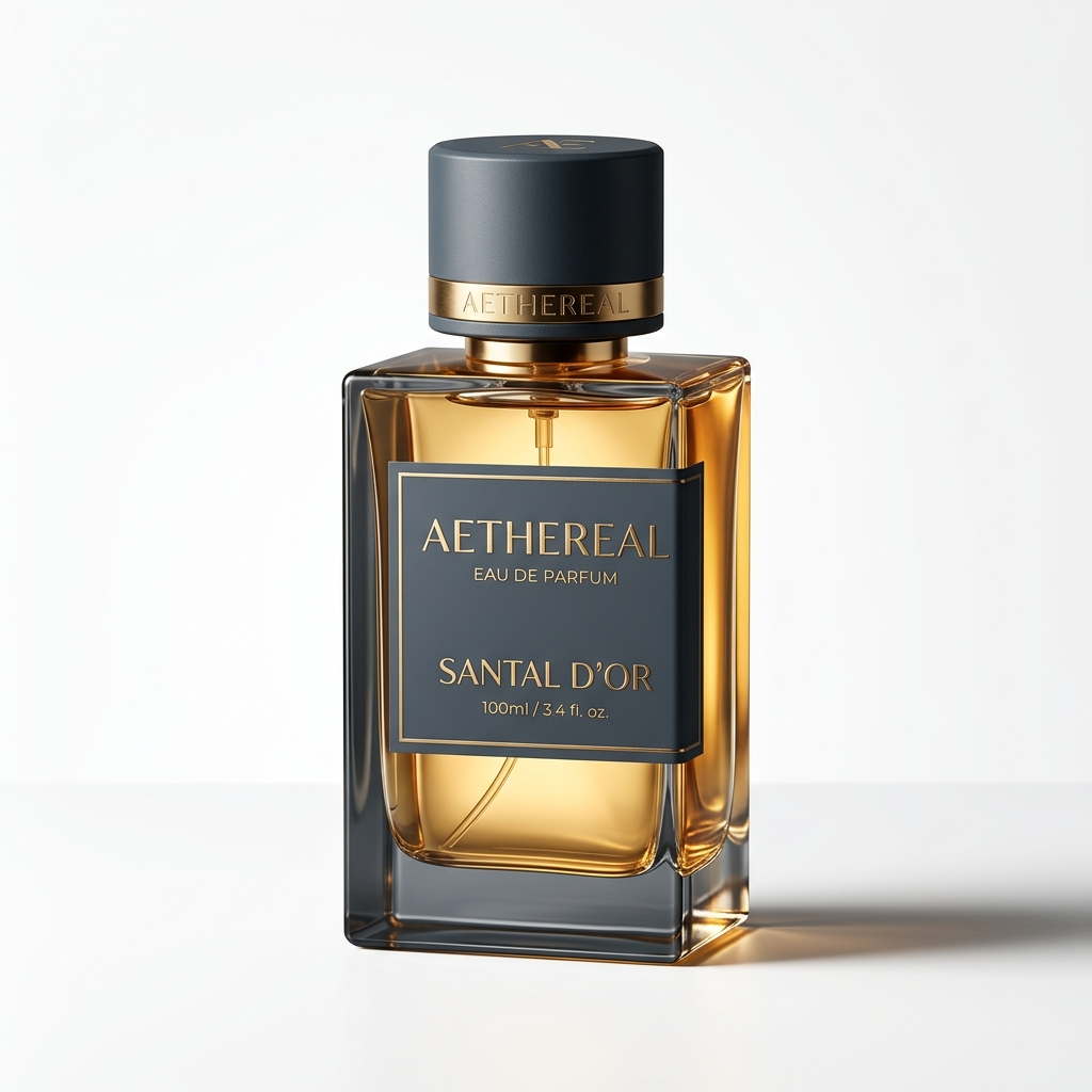 Signature Patrico Scents Flakon in elegantem Licht